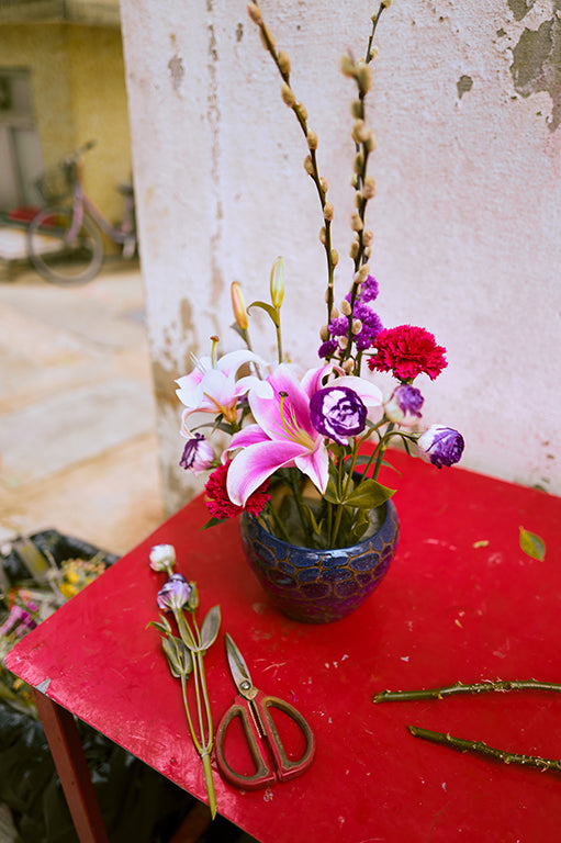 Temple flowers